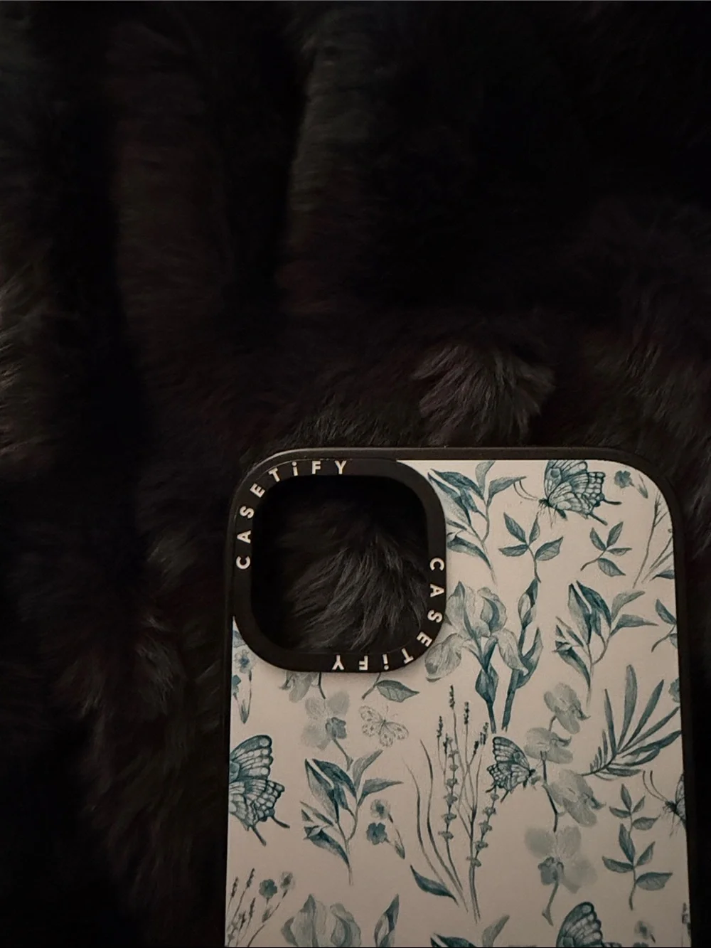 Casetify- Blue Botanical iPhone 15 Plus Case